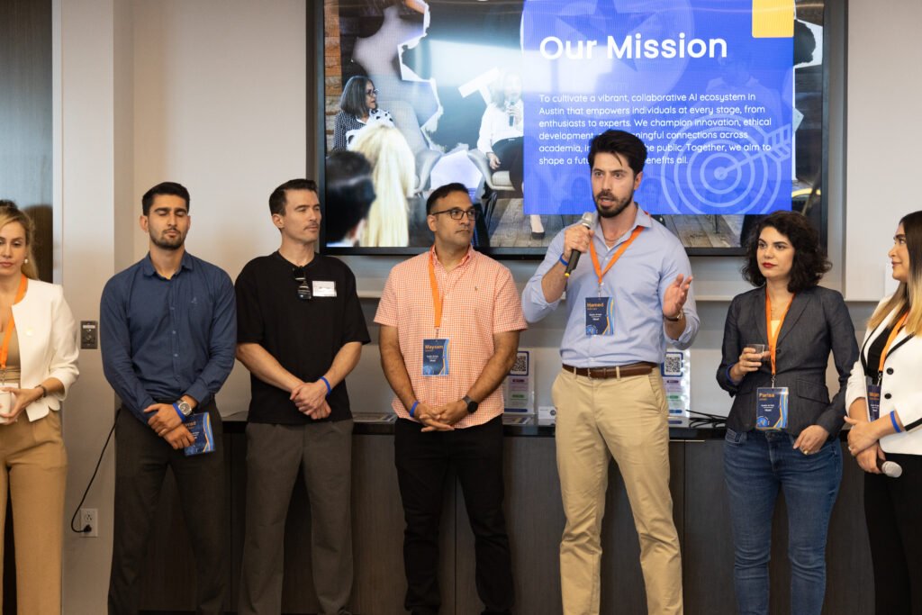 Austin AI Hub CBRE Event - Using AI technology to combat human trafficking